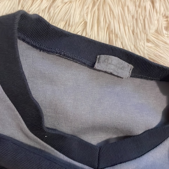 Brandy Melville sleeveless blue top, preppy - Picture 3 of 3